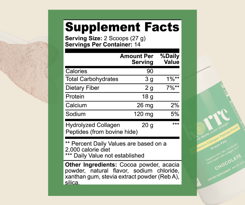 Max Restore Collagen Peptides Powder
